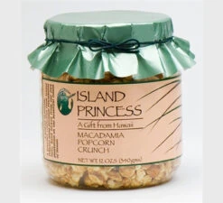 Island Princess Macadamia Nut Popcorn Crunch Tub