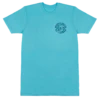 Crew Neck Tee - Petro Wave: Pacific Blue -Hawaiian Style Shop 13330 CrewNeckTee PetroWave Front PacificBlue 42587.1661896499
