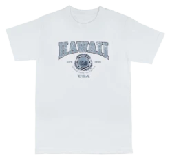 Vintage Dyed Tee - Collegiate: White