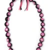 Kukui Nut Lei - Painted: Pink -Hawaiian Style Shop 15390 PaintedKukuiNutJewelry Lei Pink 38466.1663277394
