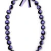 Kukui Nut Lei - Painted: Purple