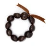 Kukui Nut Bracelet - Natural: Brown 1 Kukui Nut Bracelet - Natural: Brown -Hawaiian Style Shop 15393 KukuiNutJewelry Bracelet Brown 49943.1666396900