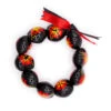 Kukui Nut Bracelet - Painted: Red