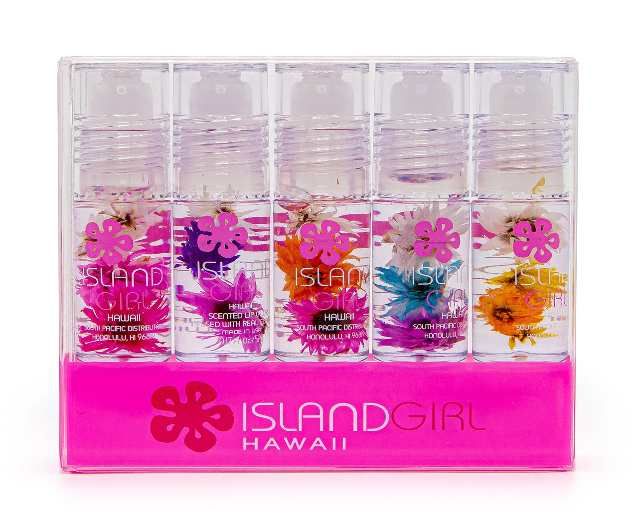 Island Girl® Mini Lip Gloss 5pk Gift Set 4 Island Girl® Mini Lip Gloss 5pk Gift Set - Image 2