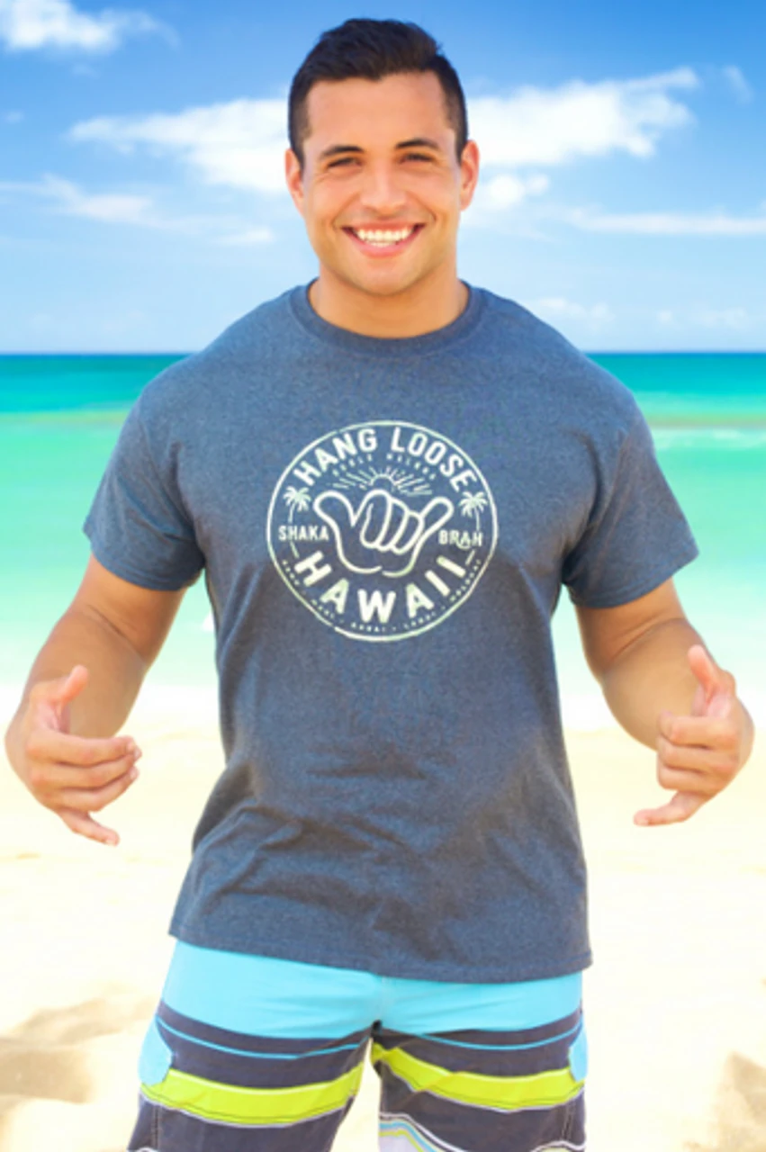 Hawaiian Performance Surfwear® - Shaka Brah: Light Blue 4 Hawaiian Performance Surfwear® - Shaka Brah: Light Blue - Image 2