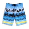 Men's Microfiber Board Shorts - Blue Scenery -Hawaiian Style Shop 2016080517441848 1 44618.1592686824