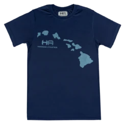 Hawaiian Athletics® Sports Tee - Islands: Navy