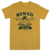 Crew Neck Tee - Aloha State: Gold -Hawaiian Style Shop 28029 CrewNeckTee AlohaState Front Gold 03361.1660677280