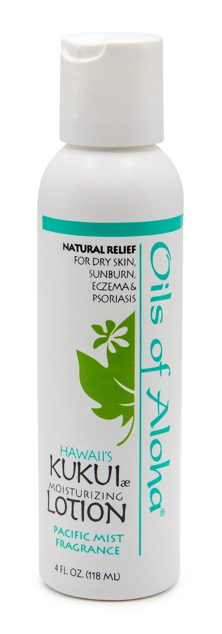 Oils Of Aloha - Kukui Nut Moisturizing Lotion 4oz: Pacific Mist 3 Oils Of Aloha - Kukui Nut Moisturizing Lotion 4oz: Pacific Mist