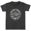 Hawaiian Performance Surfwear® Child's Tee - Shaka Brah: Charcoal Heather -Hawaiian Style Shop 36429 ChildTeeHPSShakaBrah Front CharcoalHeather 40798.1658874525