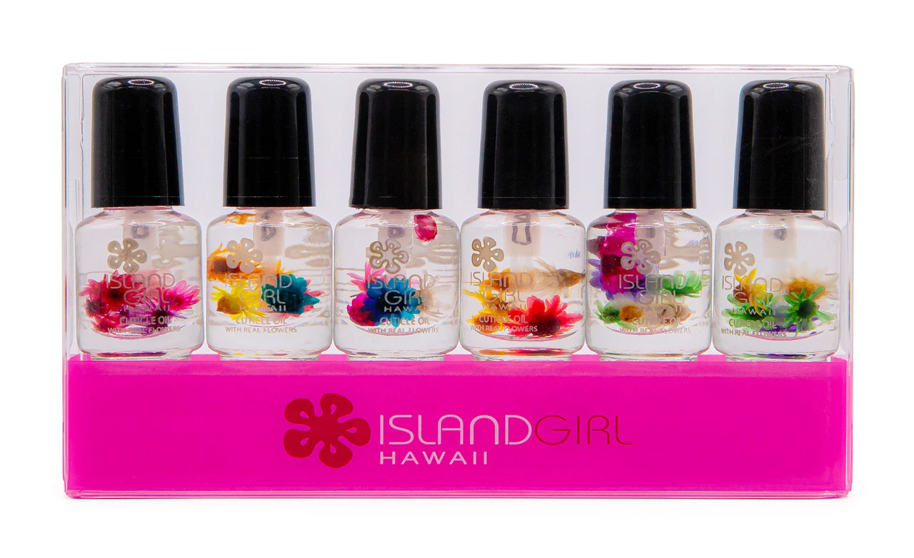 Island Girl® Mini Cuticle Oil 6pk Gift Set 4 Island Girl® Mini Cuticle Oil 6pk Gift Set - Image 2