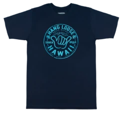 Hawaiian Athletics® Sports Tee - Shaka Brah: Navy