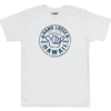 Hawaiian Athletics® Sports Tee - Shaka Brah: White -Hawaiian Style Shop 42150 HA ShakaBrah White 34787.1658890080