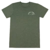Crew Neck Tee - Tropic: Green Heather -Hawaiian Style Shop 42969 CrewNeckTee Tropic Front GreenHeather 95136.1660611309