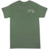 Crew Neck Tee - MAUI Tropic: Green Heather -Hawaiian Style Shop 42969M CrewNeckTee MAUITropic GreenHeather Front 64987.1663729745