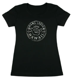 Island Girl® Surf Tee - Hangloose: Black