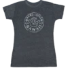 Island Girl® Surf Tee - Hangloose: Charcoal Heather