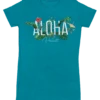 Island Girl® Surf Tee - Garden: Turquoise Heather