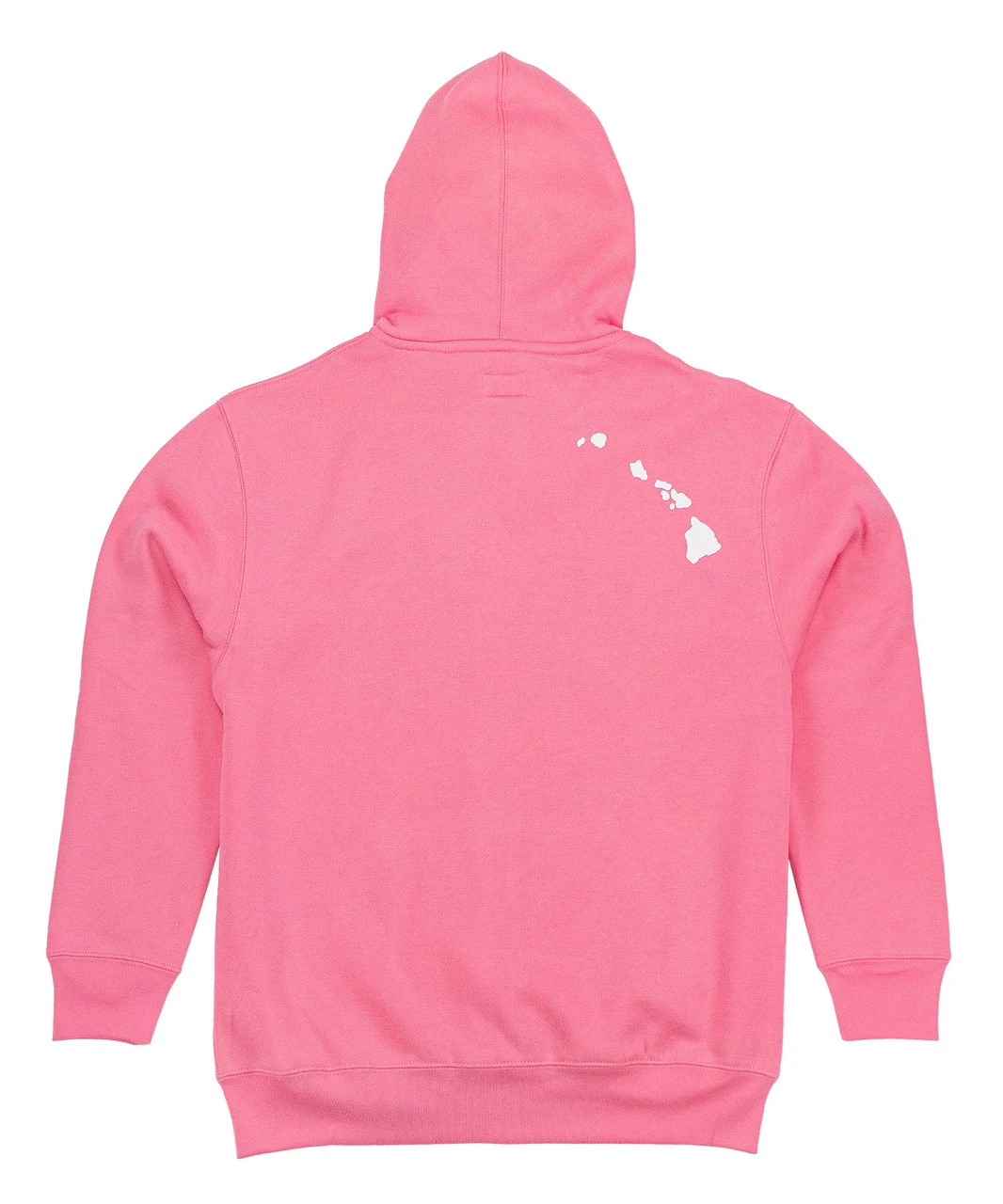 Sweatshirt Zip Up Hoodie - Maui Logo Design: Pink 4 Sweatshirt Zip Up Hoodie - Maui Logo Design: Pink - Image 2