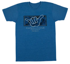 Crew Neck Tee - Hangloose Frame: Royal Heather