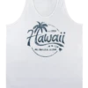 Men's TANK TOP - Natural Aloha: White 2 Men's TANK TOP - Natural Aloha: White -Hawaiian Style Shop 50671 TankTop NaturalAloha Front White 49041.1682987483