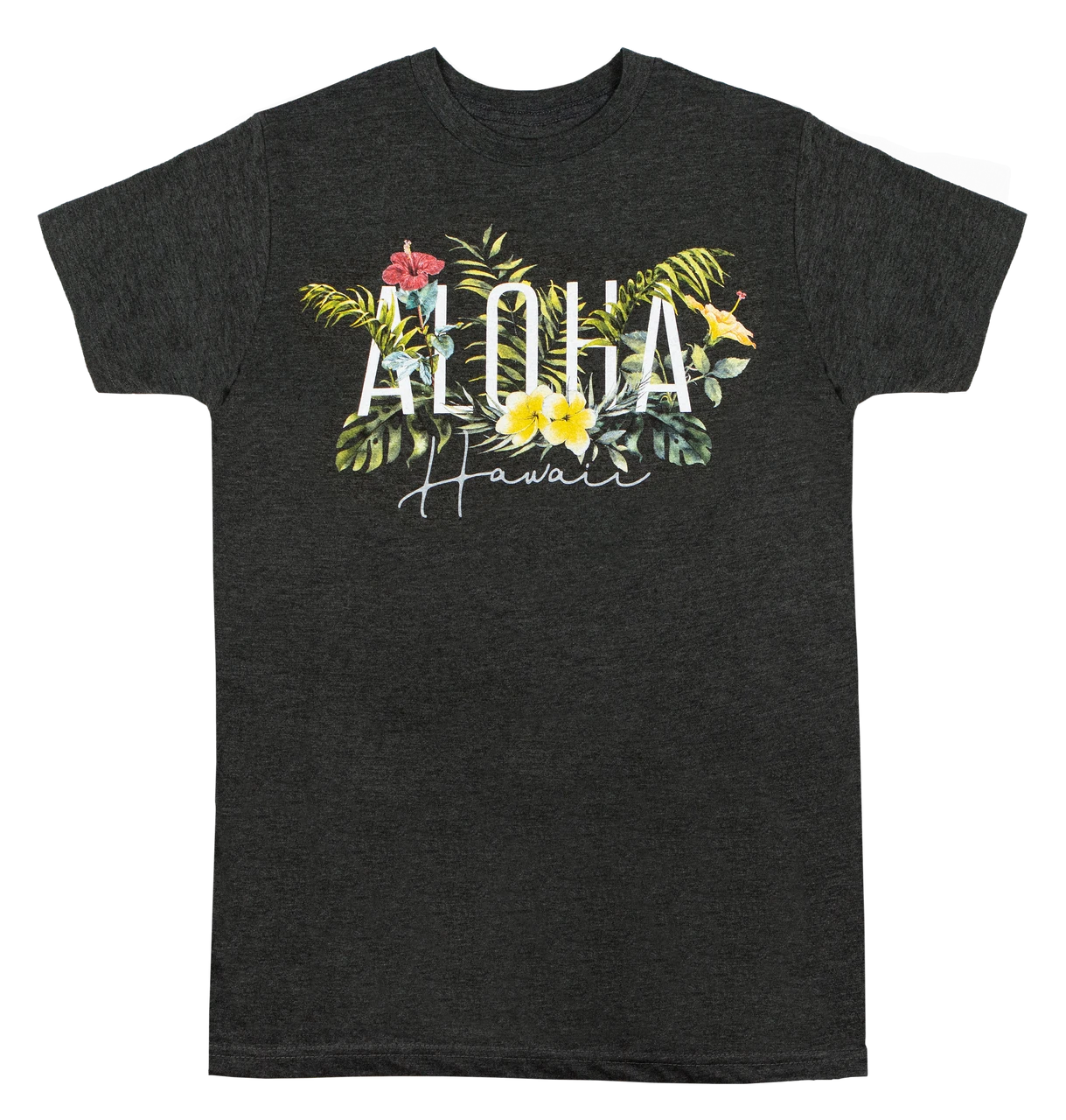 Ladies Crew Neck Tee - Garden: Charcoal Heather 3 Ladies Crew Neck Tee - Garden: Charcoal Heather