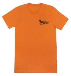 Vintage Dyed Tee - MAUI Hula: Orange