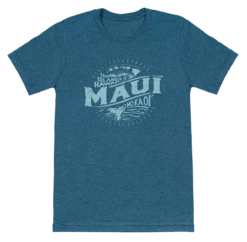 Vintage Dyed Tee - MAUI Islands: Denim Heather