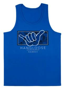 Men's TANK TOP - Hangloose Frame: Blue