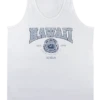 Men's TANK TOP - Collegiate: White -Hawaiian Style Shop 51851 TankTop Collegiate Front White 45824.1682988850