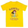 Hawaiian Performance Surfwear® Child's Tee - Mermaid: Yellow -Hawaiian Style Shop 54524 childteehpsmermaid front yellow 25676.1658881275
