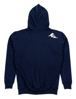Robin Ruth® Sweatshirt Hoodie Zip Up - Hawaii Arch: Navy -Hawaiian Style Shop 54975 RRSweatshirtHoodie HawaiiArch Navy Back 11054.1706663655