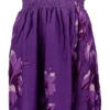 Ladies Elastic Tube Dress - Hibiscus Watercolor: Purple -Hawaiian Style Shop 5665722 PURPLE TubeDress HibiscusWatercolor Model 55189.1707875241