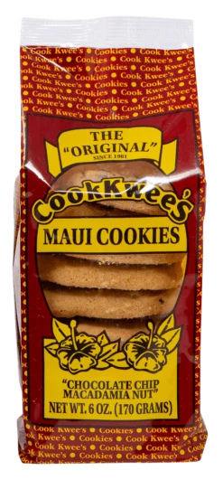 Maui CookKwees - Chocolate Chip Macadamia Nut 6oz