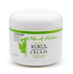 Oils Of Aloha - Kukui Nut Moisturizing Cream 4oz: Pacific Mist
