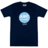 Hawaiian Athletics® Sports Tee - ABC Classic: Navy -Hawaiian Style Shop 63748 HA ABCClassic Navy Front 43821.1658892720