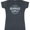 Island Girl® Surf Tee - Island Life: Charcoal Heather -Hawaiian Style Shop 65471 BabyTeeIG IslandLife Front CharcoalHeather 83906.1663720944