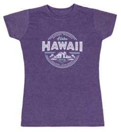Island Girl® Surf Tee - Island Life: Purple Heather