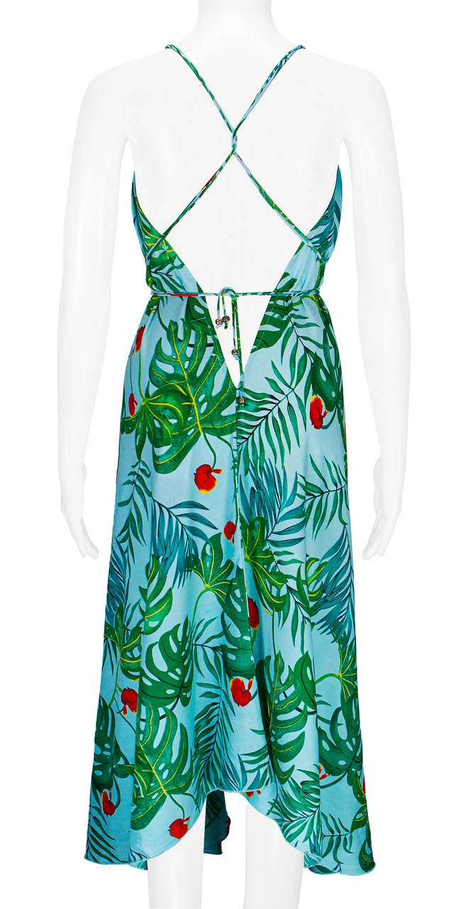 Robin Ruth® Maxi Dress: Tropical Fronds 14 Robin Ruth® Maxi Dress: Tropical Fronds - Image 12
