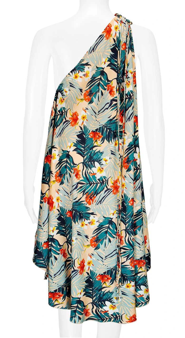 Robin Ruth® Maxi Dress: Hawaiian Blossom 6 Robin Ruth® Maxi Dress: Hawaiian Blossom - Image 4