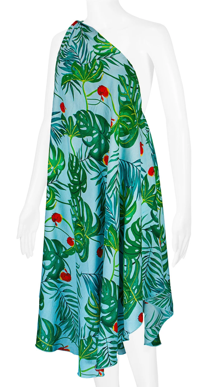 Robin Ruth® Maxi Dress: Tropical Fronds 4 Robin Ruth® Maxi Dress: Tropical Fronds - Image 2