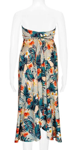 Robin Ruth® Maxi Dress: Hawaiian Blossom 22 Robin Ruth® Maxi Dress: Hawaiian Blossom -Hawaiian Style Shop 68484 RRMaxiDress Tube HawaiianBlossom Model Back 68058.1689792601