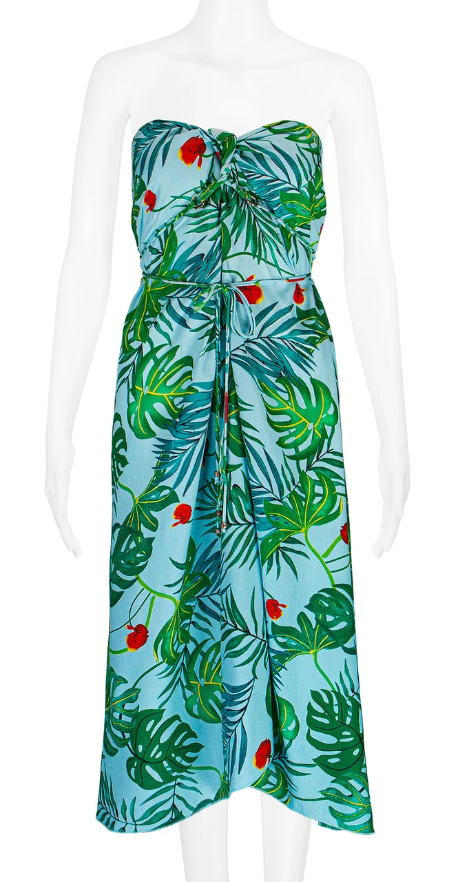 Robin Ruth® Maxi Dress: Tropical Fronds 7 Robin Ruth® Maxi Dress: Tropical Fronds - Image 5