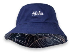 Robin Ruth® Reversible Bucket Hat: Navy