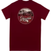 Crew Neck Tee - Hawaii Skyline: Red -Hawaiian Style Shop 79007 CrewNeckTee Skyline Back Red 72974.1660598093