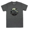 Hawaiian Athletics® Sports Tee - Tropical Sunset: Charcoal Heather 2 Hawaiian Athletics® Sports Tee - Tropical Sunset: Charcoal Heather -Hawaiian Style Shop 80298 HA TropicalSunset CharcoalHeather 05318.1663722158