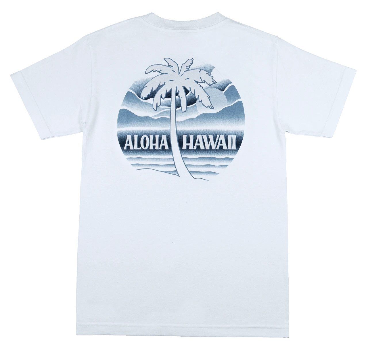 Crew Neck Tee - Moonlight: White 4 Crew Neck Tee - Moonlight: White - Image 2