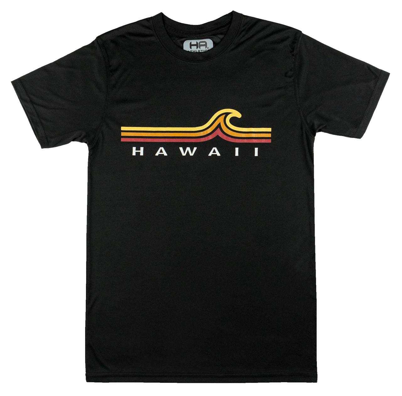 Hawaiian Athletics® Sports Tee - Beach Break: Black 3 Hawaiian Athletics® Sports Tee - Beach Break: Black