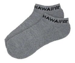 Hawaiian Performance Surfwear® Athletic Cut Socks: Turtle Gray