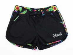 Island Design Collection Shorts: Black -Hawaiian Style Shop 86779 IDC Shorts Black 77570.1704853975